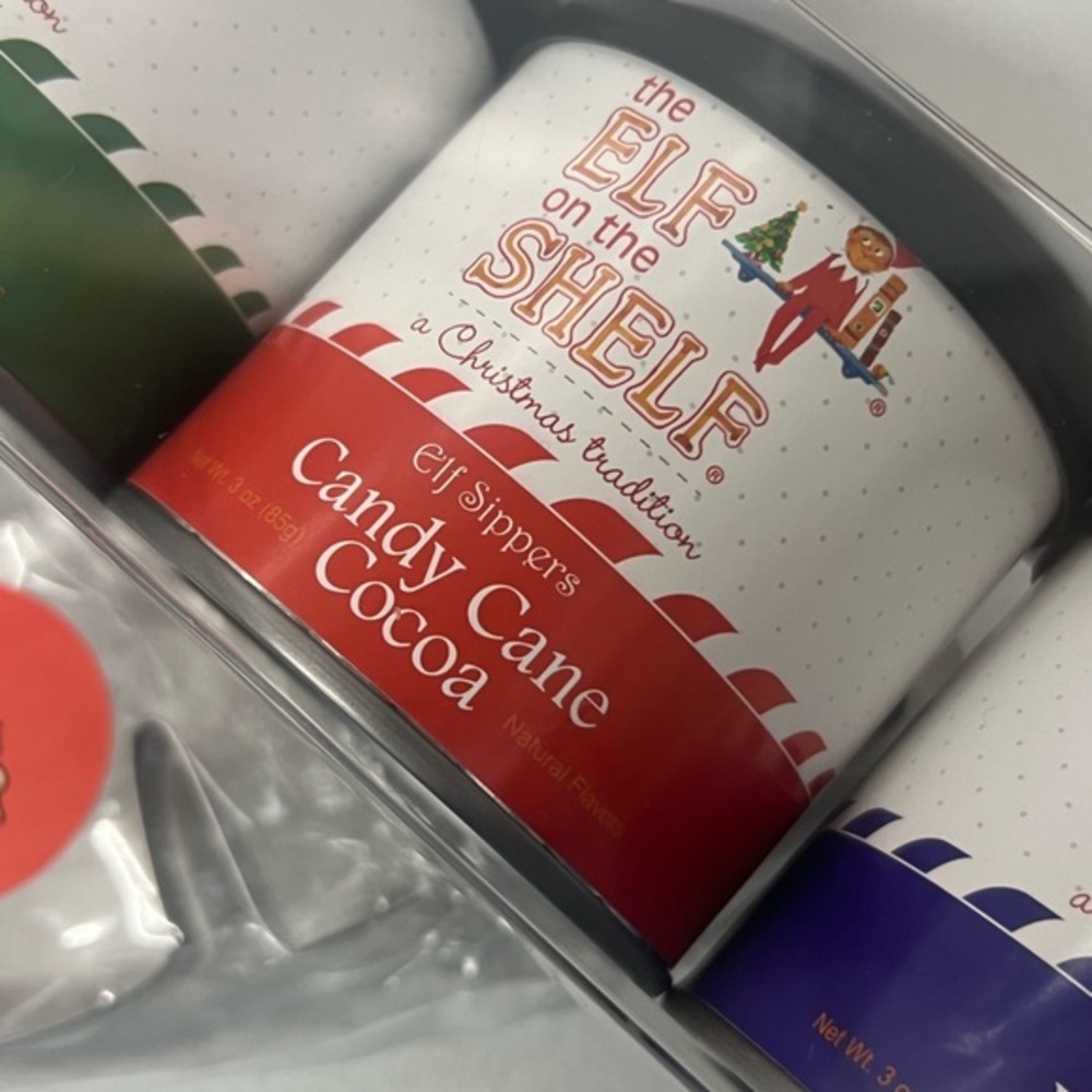 Elf on the Shelf Candy Cane Cocoa bundle.